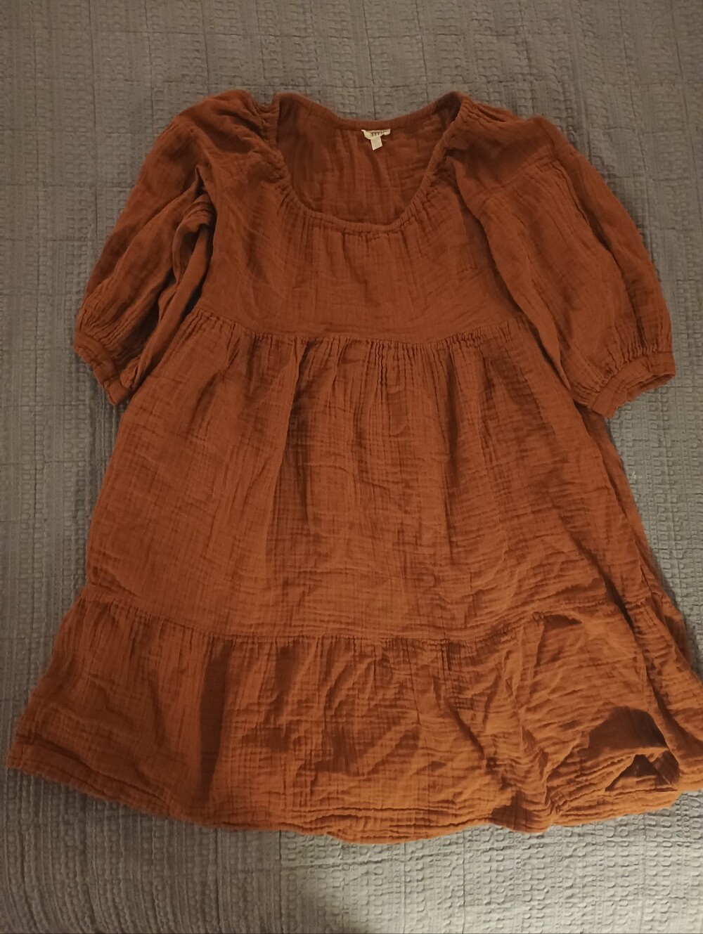 Emme Mama Cotton Tier Dress
